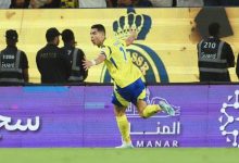 رونالدو يقود النصر للفوز على الرياض بثنائية في الدوري السعودي