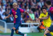 ملخص مباراة برشلونة وفياريال (2-3) في الدوري الإسباني 2025